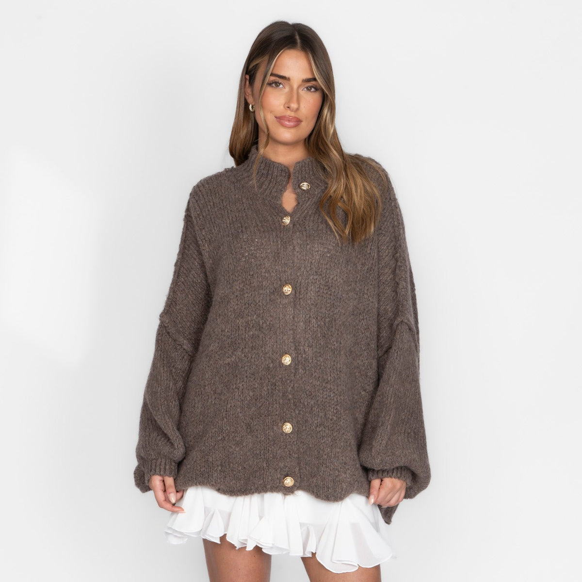 Oversized-Cardigan "CozyGlam" | Amalia