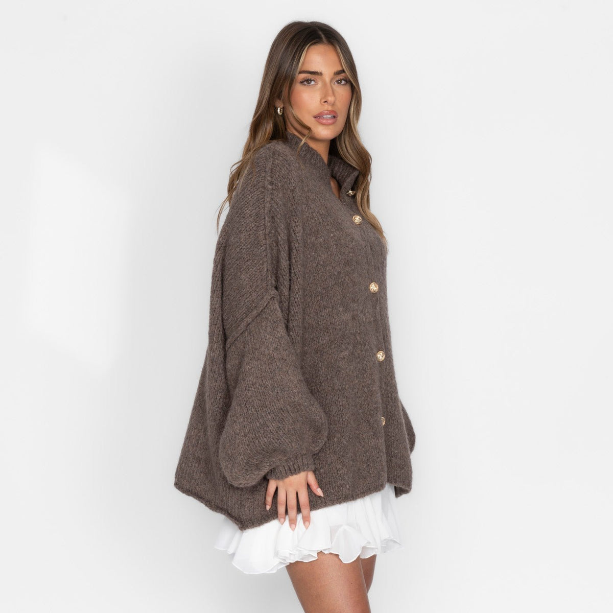 Oversized-Cardigan "CozyGlam" | Amalia