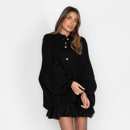 Oversized-Cardigan "CozyGlam" | Amalia