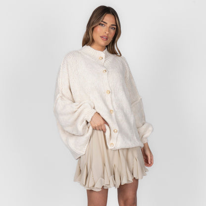 Oversized-Cardigan "CozyGlam" | Amalia