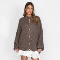 Oversized-Cardigan "CozyGlam" | Amalia