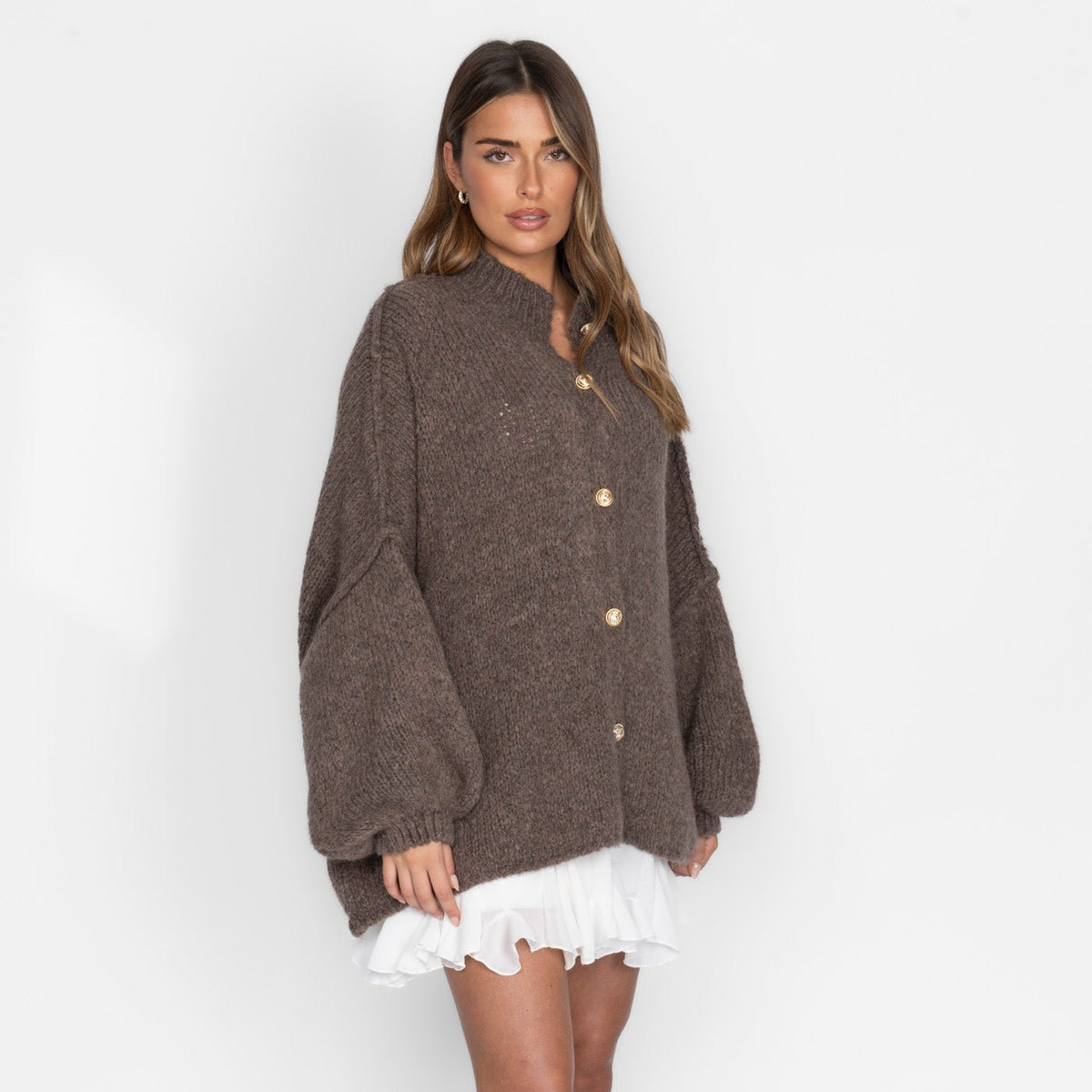 Oversized-Cardigan "CozyGlam" | Amalia