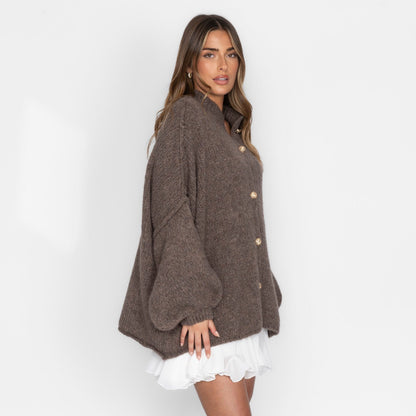 Oversized-Cardigan "CozyGlam" | Amalia