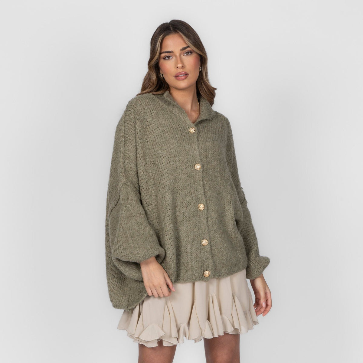 Oversized-Cardigan "CozyGlam" | Amalia