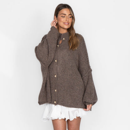 Oversized-Cardigan "CozyGlam" | Amalia